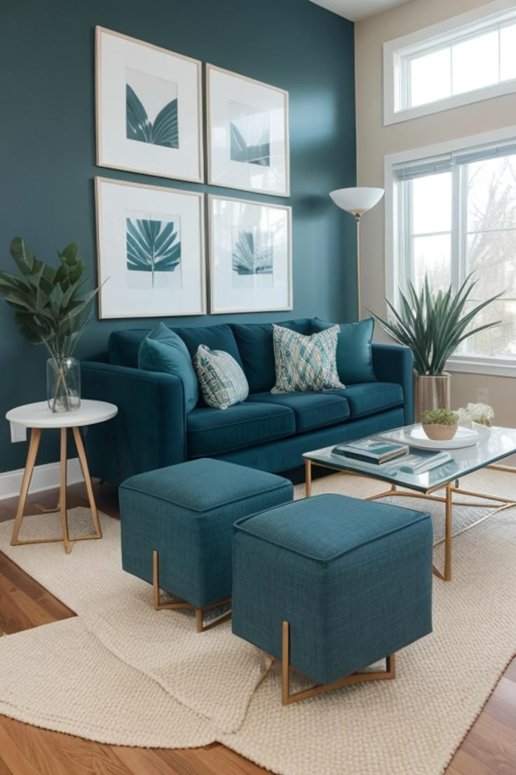 رنگ فیروزهای در دکوراسیون: بررسی جامع و کاربردها