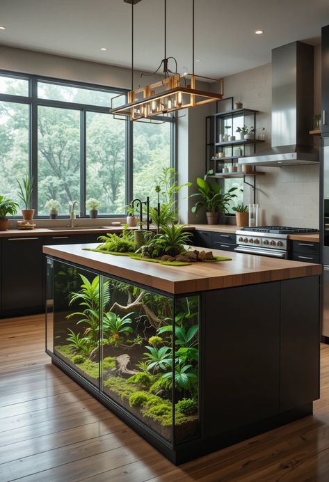 دکوراسیون جزیره در آشپزخانه: فضای کاربردی و شیک