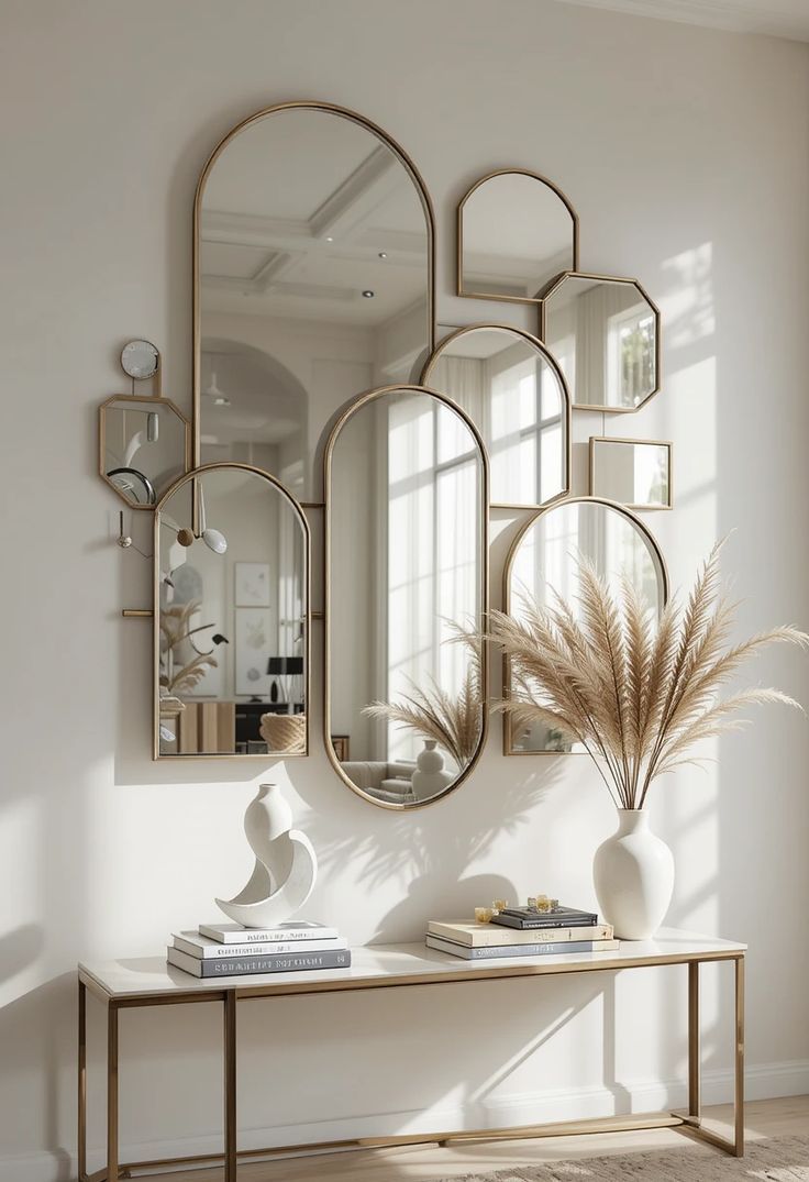 انواع آینه در دکوراسیون داخلی