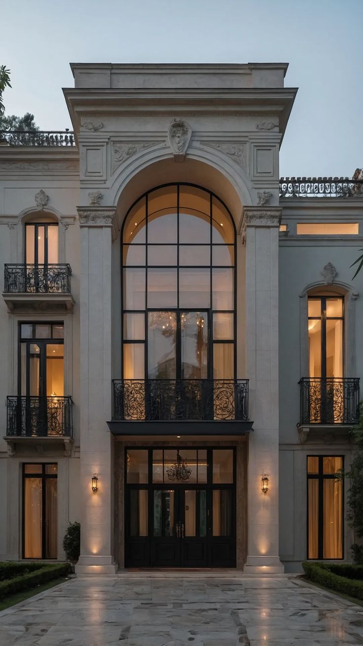 طراحی ویلا کلاسیک- برسی مزایای ویلا های کلاسیک + عکس