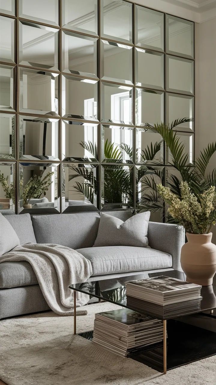 آینه در دکوراسیون داخلی: تاثیرات، انواع و نکات کاربردی