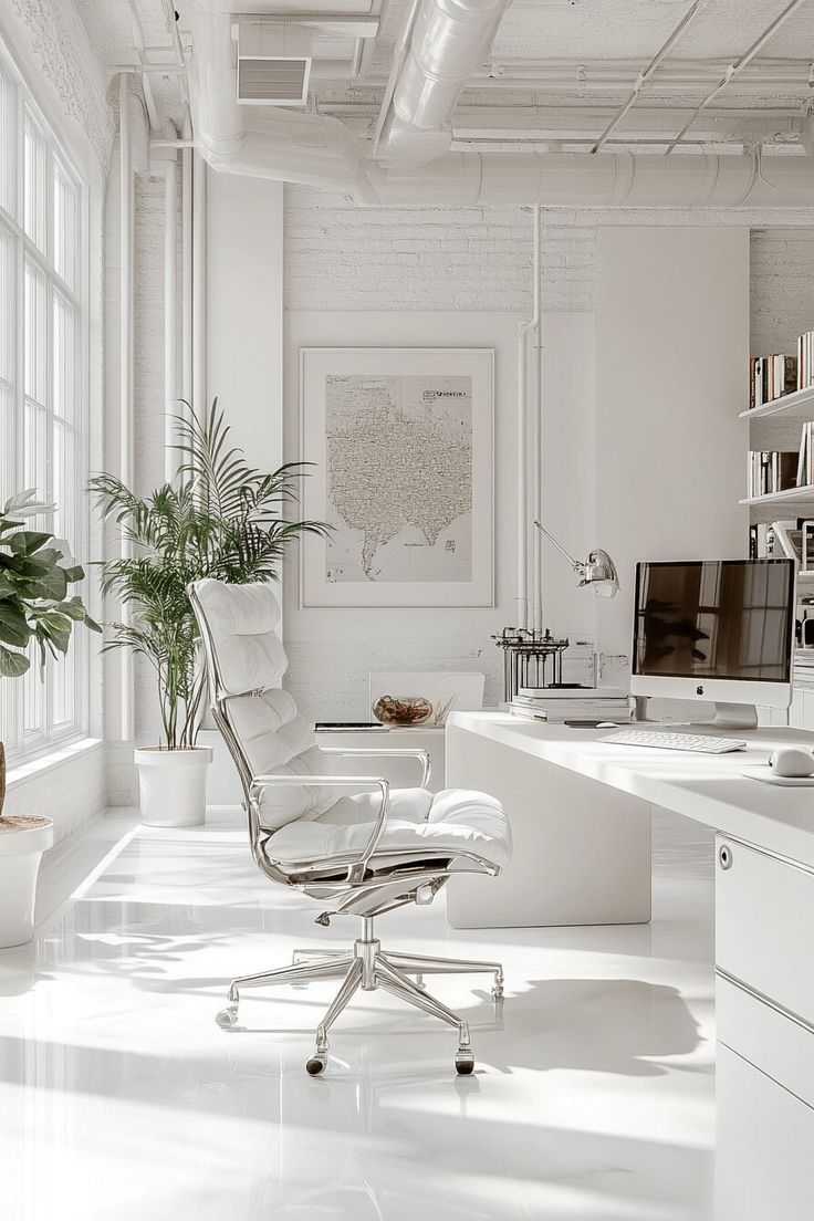 نکات مهم در استفاده از رنگ سفید در دکوراسیون اداری