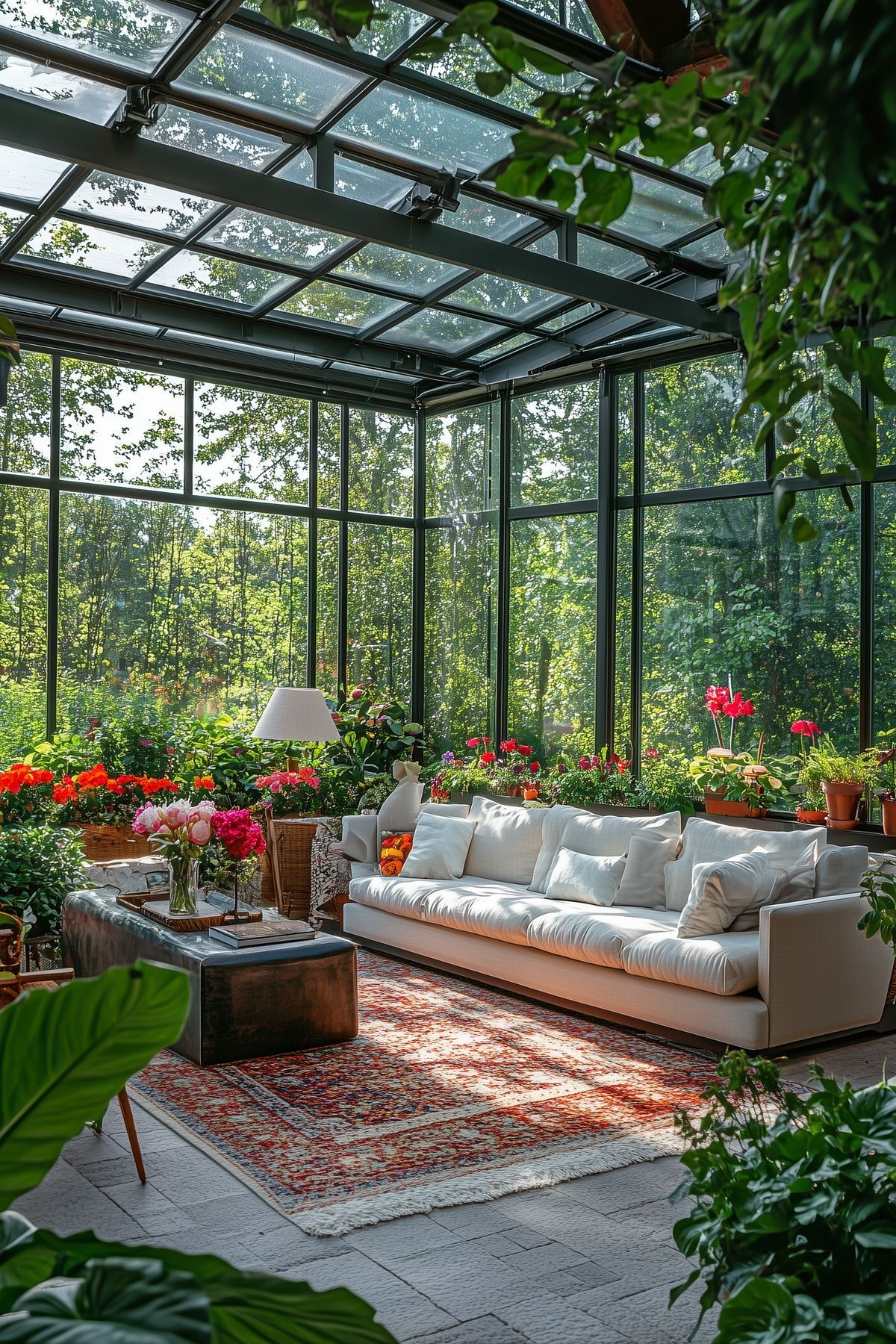 🌿 طراحی داخلی باغ؛ تلفیق طبیعت و زیبایی در فضای سبز