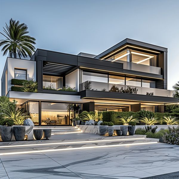 طراحی ویلای مدرن: تلاقی زیبایی و عملکرد