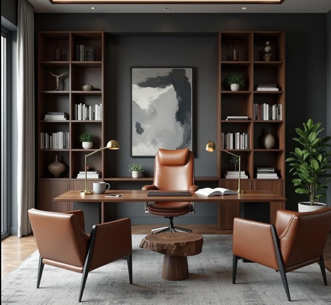 🏢 ۱۰ ایده شیک و مدرن برای طراحی دکوراسیون اداری لاکچری