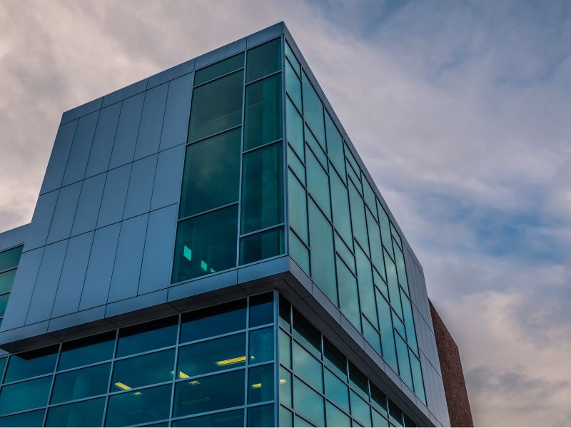 اجرای نمای کرتین وال