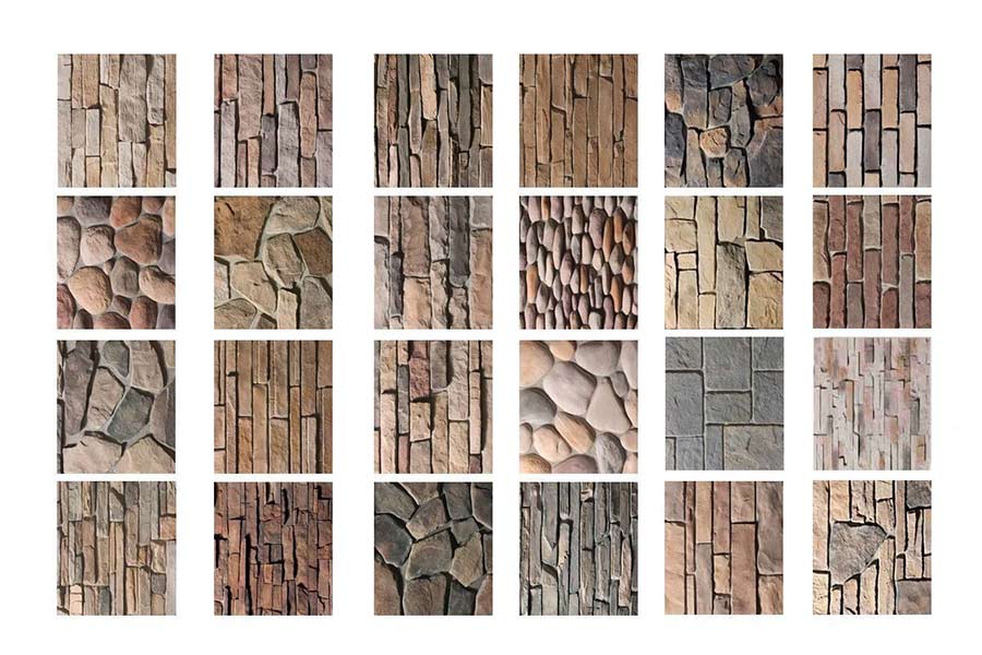 دکوراسیون با سنگ آنتیک