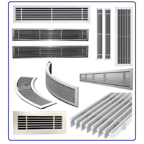 انواع دریچه‌های خطی هوا