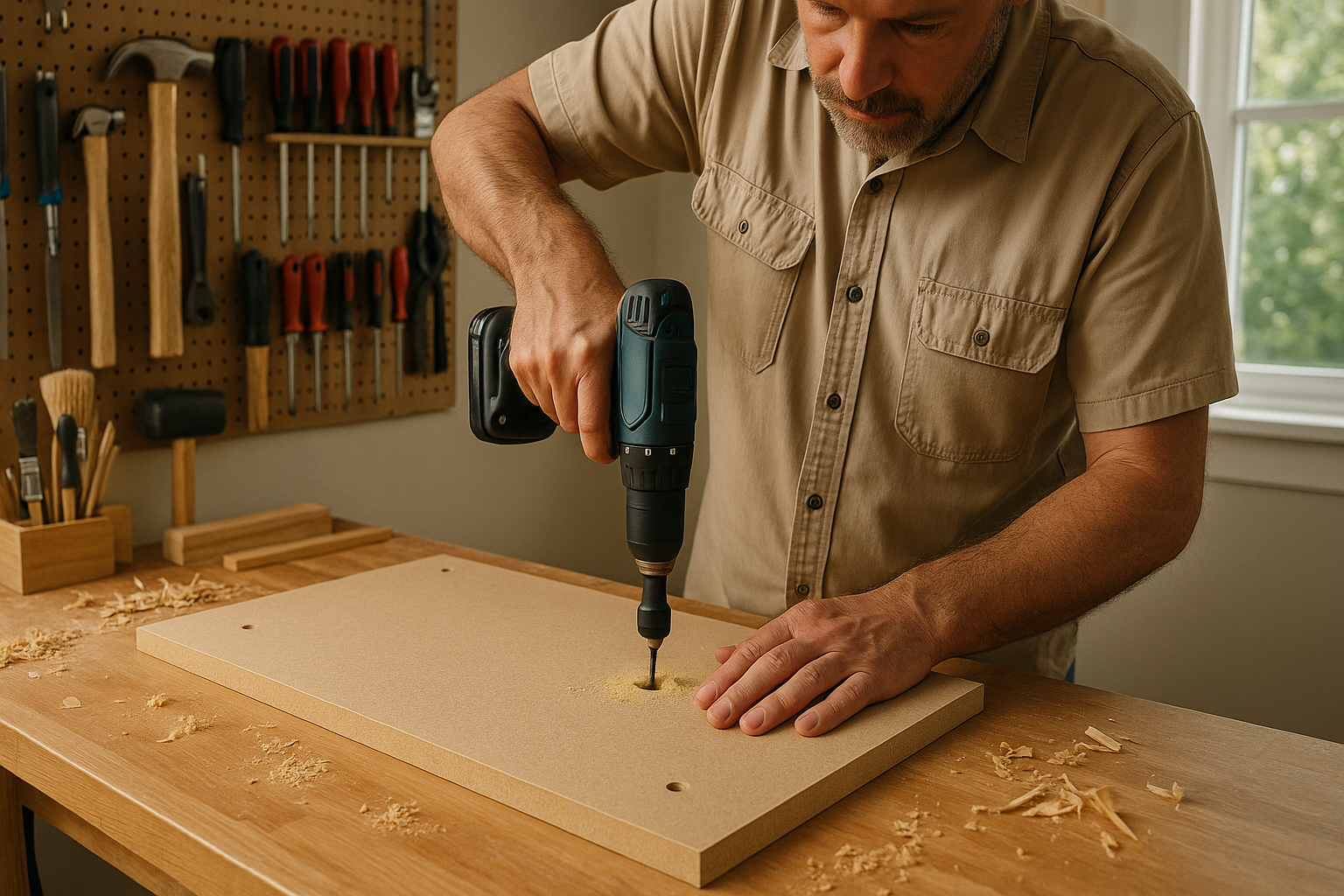 مته پخ زن در MDF