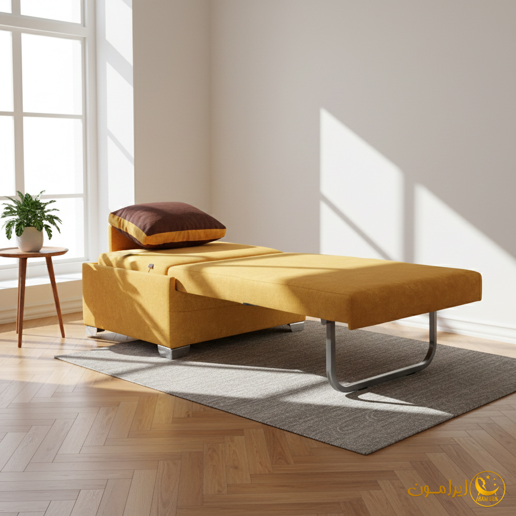 بهترین مبل تختخواب شو یک نفره ایرامون