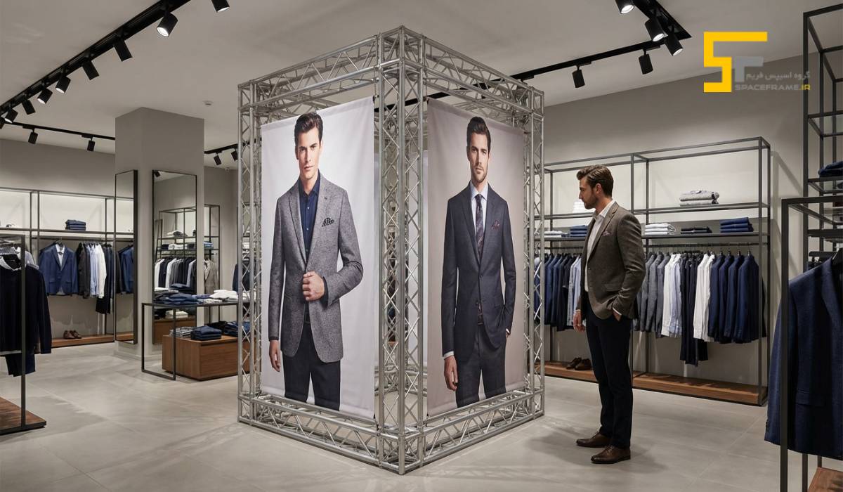 قاب بنر اسپیس فریم سفارشی