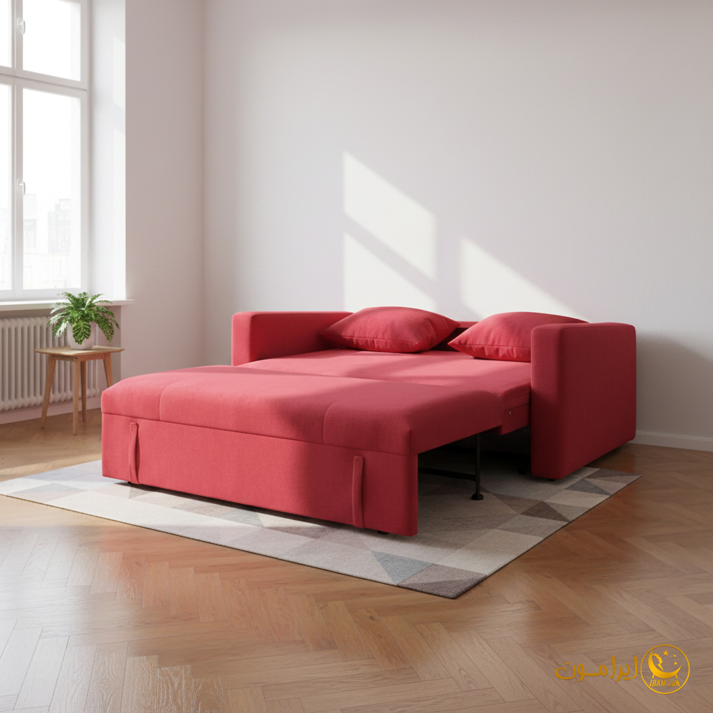 مبل تک نفره تخت شو