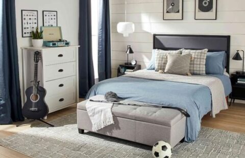 ایده‌های دکوراسیون اتاق خواب پسرانه ساده و شیک