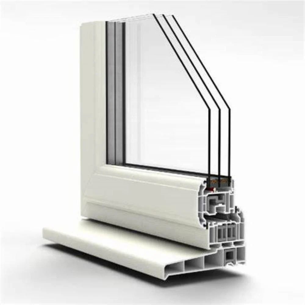 پروفیل UPVC با طراحی مدرن و مقاوم در برابر شرایط آب و هوایی مختلف